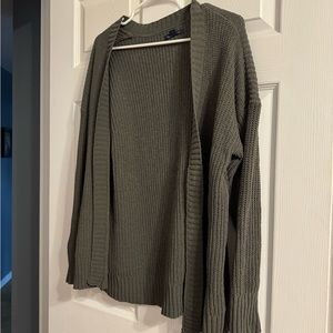 Green American Eagle Cardigan